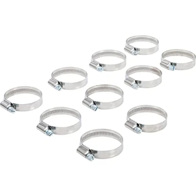 Abbildung von BGS 8095 32x50 Schlauchklemmen rostfrei 32 x 50 mm 10 tlg.