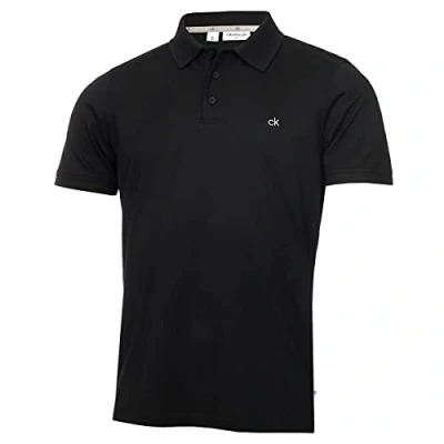 Abbildung von Calvin Klein Herren Planet freundlich Superpolohemd Schwarz XL