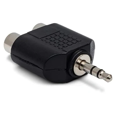Abbildung von Hosa GRM 193, Adaptor, Dual RCA to 3.5 mm TRS