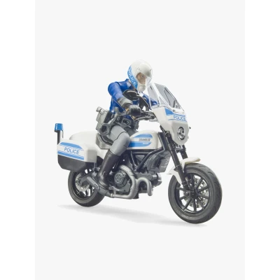 Abbildung von Bruder Scrambler Ducati Polizeimotorrad 1:16