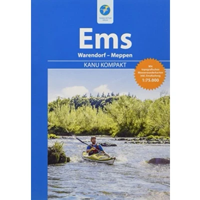 Abbildung von Kanu Kompakt Ems: Die Ems von Warendorf nach Meppen mit topografischen Wasserwanderkarten