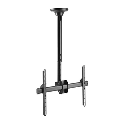 Abbildung von HALTERUNGSPROFI DH4002 TV Deckenhalterung, (bis 70,00 Zoll, Deckenmontage, Höhenverstellbar, Drehbar)