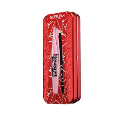 Abbildung von Deborah Milano Geschenkset für Damen, Make up Augen aus Zinn, inkl. Mascara My Power Volumen und Bleistift 24 Stunden 251 Black, Nr. 5
