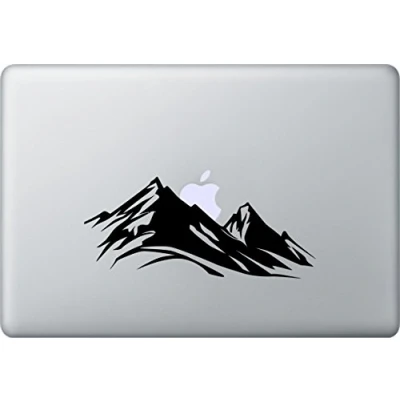 Abbildung von Mountains Aufkleber MacBook Air Pro Sticker Decal Apple (11 Zoll)