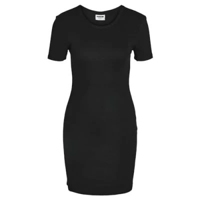Abbildung von NOISY MAY Damen NMMAYA S/S Short Dress JRS NOOS Minikleid, Black, Medium