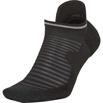 Abbildung von Nike Herren Spark Laufsocken, Black/Reflective, 44 EU