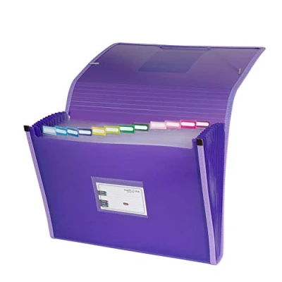 Abbildung von Grafoplás 02963035 carpeta Akkordeon, Foolscap, violett