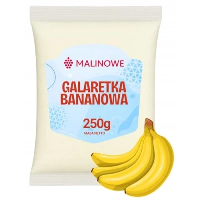 Abbildung von Malinowe BANANENGELEE 250g Geleepulver