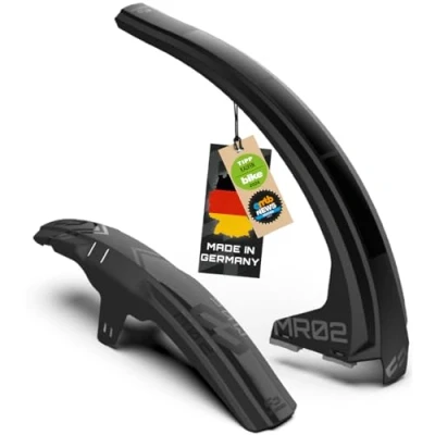 Abbildung von unleazhed Schutzbleche für MTB MR02 und M02 Bundle Made in Germany Aus recyceltem Material