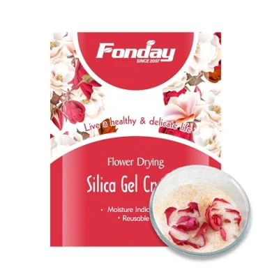 Abbildung von 5LBs Fonday Kieselgel Blumen Trocknende Kristalle, feine Farbanzeige, wiederverwendbar