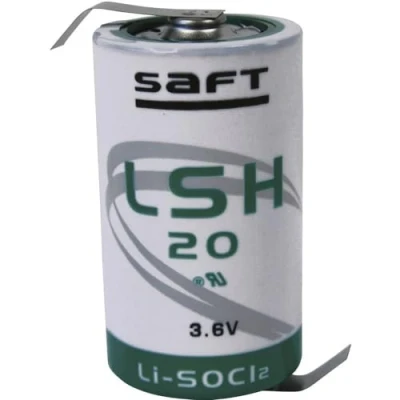 Abbildung von Saft LSH 20 HBG Spezial Batterie Mono (D) Z Loetfahne Lithium 3.6V 13000 mAh 1St.