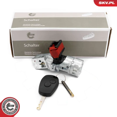 Abbildung von ESEN SKV 65SKV233 Lenkschloß RENAULT: CLIO 3, TWINGO 2, Kangoo II Express, DACIA: Lodgy, SANDERO LOGAN MCV 2
