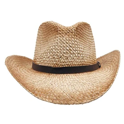 Abbildung von MFH Strohhut Fasching Cowboyhut Westernhut Sonnenhut