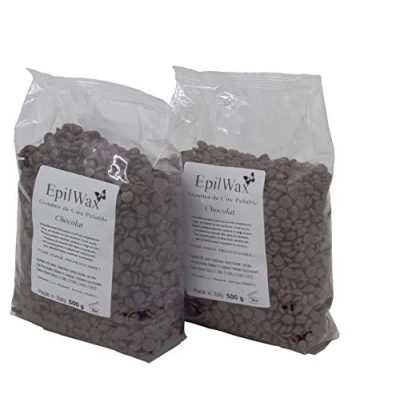 Abbildung von EPILWAX S.A.S. Professionelle Qualität Epilierwachsperlen (Pellet) Schokoladenwachs, 1 kg