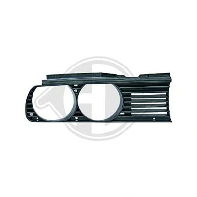 Abbildung von DIEDERICHS 1211244 Kühlergrill rechts schwarz BMW: 3 Limousine, Cabrio
