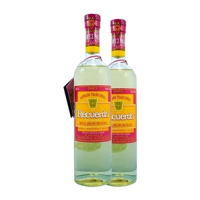 Abbildung von Mezcal Recuerdo Gusano 70 cl (Schachtel mit 2 Flaschen von cl)
