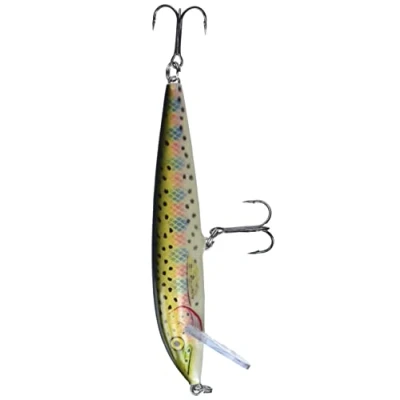 Abbildung von Rapala CountDown Angelköder Angelzubehör aus Balsaholz Süßwasser Spinnköder Lauftiefe 2.1 3m Fischköder 11cm, 13g Hergestellt in Estland Rainbow Trout