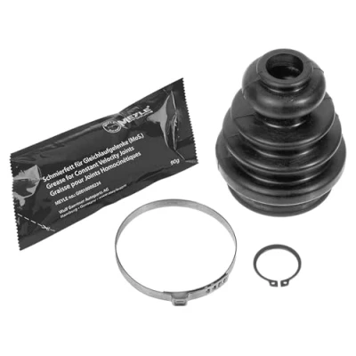 Abbildung von MEYLE 100 495 0003 Achsmanschette getriebeseitig, Vorderachse links Gummi ORIGINAL Quality VOLKSWAGEN: Transporter 5 Bus, Kastenwagen