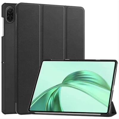 Abbildung von GIOPUEY Hülle Kompatibel mit Honor Pad X8A, Flip Case [Bracket Funktion] 360 Schutz Black