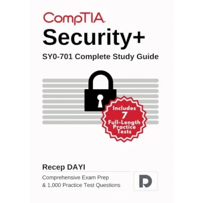 Abbildung von CompTIA Security+ SY0 701 Complete Study Guide: Comprehensive Exam Prep and Over 1,000 Practice Test Questions