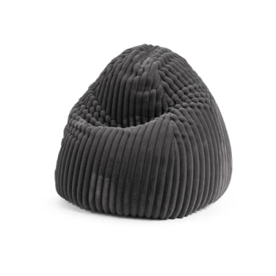 Abbildung von Sitting Point Sitzsack Raya Fellimitat XXL ca. 300L anthrazit