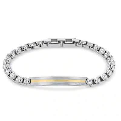 Abbildung von Calvin Klein Gliederarmband für Herren Kollektion CHANNELED METAL 35000062