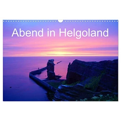 Abbildung von Abend in Helgoland (Wandkalender 2025 DIN A3 quer), CALVENDO Monatskalender