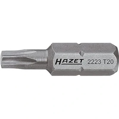 Abbildung von HAZET 2223 T8 Schrauberbit Nickel Chrom Molybdänstahl TORX