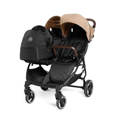 Abbildung von Ickle Bubba Venus Prime Doppel Kinderwagen (Kekse)