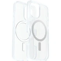 Abbildung von Apple iPhone 16 Hülle MagSafe Recycelter Kunststoff OtterBox Hard Case/Backcover Handyhülle Transparent Shockproof/Stoßfest