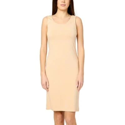 Abbildung von Merry Style Unterkleid Damen Petticoat Knielänge Elastisch Formende aus Viskose MS10 446 (Sand, M)