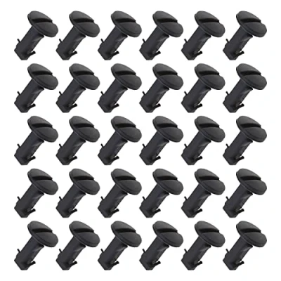 Abbildung von eMagTech 30 Stück vordere und hintere Stoßstangenclips LR012844 19 mm Kopfdurchmesser, kompatibel mit Land Rover Range Sport 2010 2014 Auto Stoßstangen Befestigungsclip