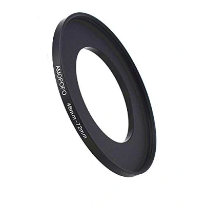 Abbildung von 46mm 72mm Step up Filteradapter Ring Metall Filter Adapterring von Kamera Objektiv mit Filtergewinde auf Zubehör