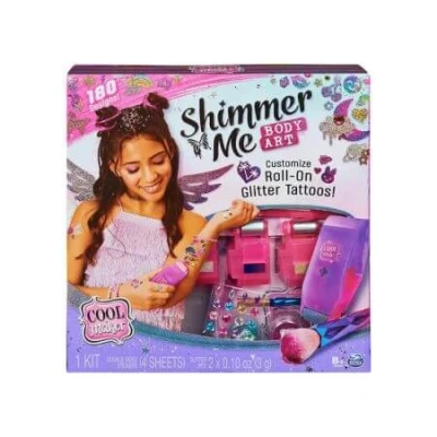 Abbildung von Cool Maker Shimmer Me Tattoo Studio, Set für Kinder, 8 Jahr(e), Mehrfarbig