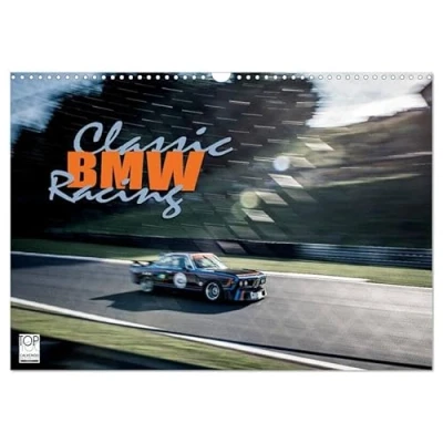 Abbildung von Classic BMW Racing (Wandkalender 2025 DIN A3 quer), CALVENDO Monatskalender: Klassische auf der Rennstrecke (CALVENDO Mobilitaet)