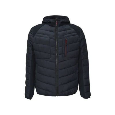 Abbildung von s.Oliver Steppjacke, mit Kapuze, Kapuze und Reißverschluss
