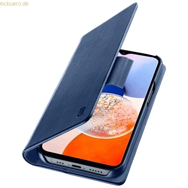 Abbildung von Cellularline Book Galaxy A15 Unverzichtbarer Schutz mit magnetisch blauem Sicherheitsschloss