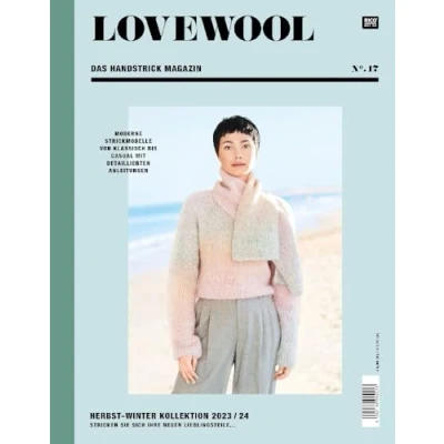 Abbildung von LOVEWOOL Das Handstrick Magazin No. 17: Moderne Strickmodelle von Klassisch bis Casual mit detaillierten Anleitungen, Herbst Winter Kollektion 2023/24, Stricken Sie sich Ihre neuen Lieblingsteile ...