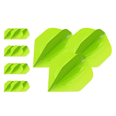 Abbildung von Target Darts 5 x Sets of ID Pro. Ultra Green No.2 Dart Flights 15 in total