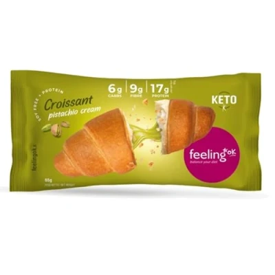 Abbildung von Protein kuchen Croissant Pistachio Cream (65g) Pistazie