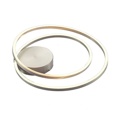 Abbildung von Lindby Davian LED Deckenleuchte, dimmbar, nickel