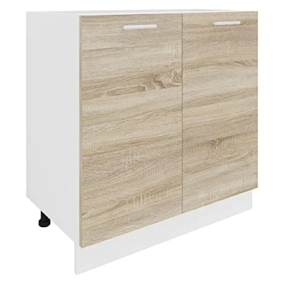 Abbildung von VCM Unterschrank Küchenschrank B 80 cm Drehtüren Esilo