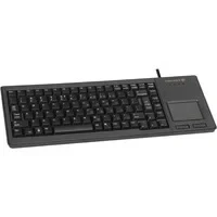 Abbildung von CHERRY G84 5500 XS, Kompakttastatur mit Touchpad &amp; 2 Maustasten, EU Layout (QWERTY), Robust, Platzsparend Leicht, 20 Mio. Tastenbetätigungen, Schwarz