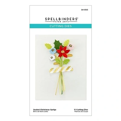 Abbildung von Spellbinders Sealed Christmas Zweige geätzte Stanzformen aus der for Collection