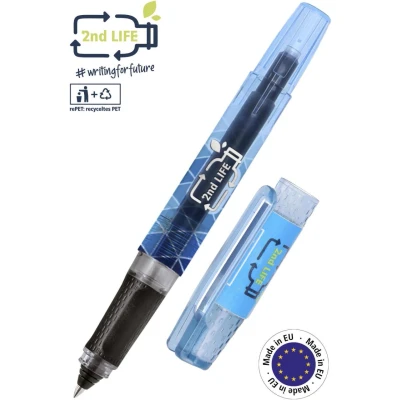 Abbildung von 2nd LIFE ONLINE 54201/3D Tintenpatronen Rollerball recyceltem PET für eine saubere Umwelt, Standard Tintenpatronen, incl. 1 Kombipatrone