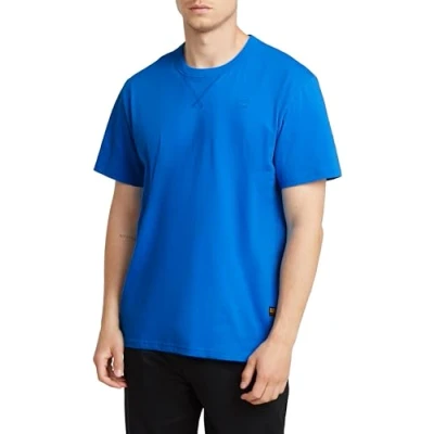 Abbildung von G Star Herren Nifous T Shirt, Blau (Pop Blue D24449 336 1162), XXL EU