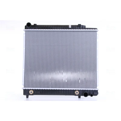 Abbildung von NISSENS 62724A Kühler, Motorkühlung Aluminium 428 538 40 Kühlrippen gelötet MERCEDES BENZ: W123 Limousine, Coupe, T modell