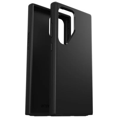 Abbildung von Samsung Galaxy S24 Ultra Hülle Kunststoff OtterBox Hard Case/Backcover Handyhülle Schwarz Shockproof/Stoßfest