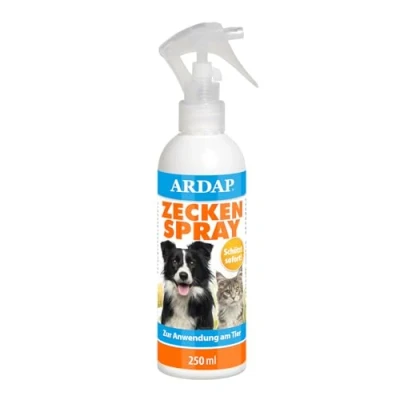 Abbildung von Ardap Insektenspray Zeckenspray zur Anwendung am Tier 250 ml