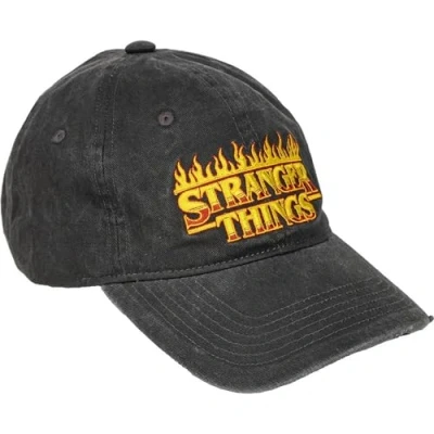 Abbildung von CERDÁ LIFE&#039;S LITTLE MOMENTS Unisex Stranger Things Erwachsene Gebogene SCHIRMMÜTZE Baseball Cap, SCHWARZ, One Size